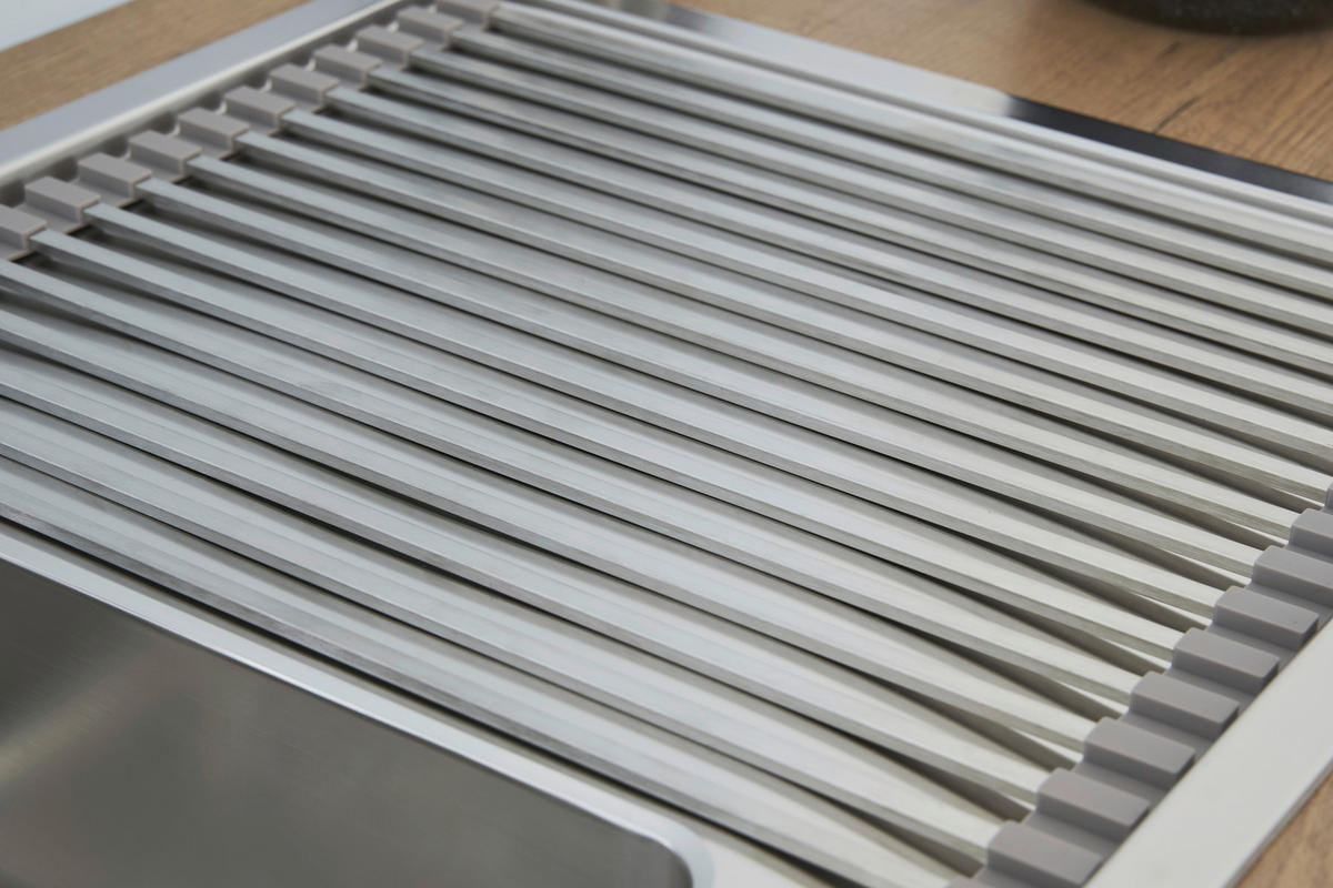 Respekta Einbauspüle Chicago 100 x 50 Edelstahl B/H/T: ca. 100x19x50 cm Chicago 100 x 50 - Edelstahl (100,00/19,00/50,00cm) - Respekta