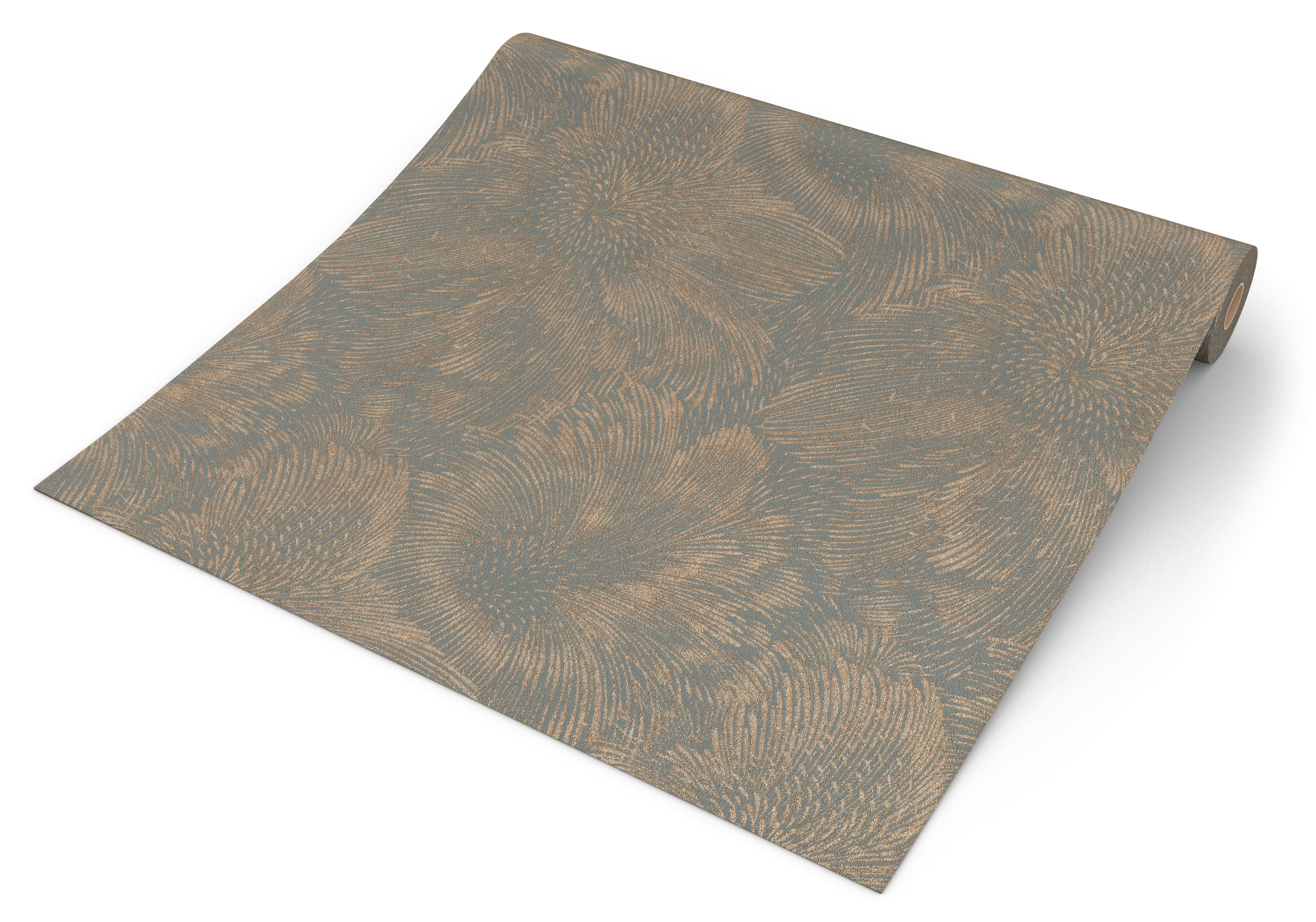 Rasch Vliestapete Struktur dunkelgrau B/L: ca. 53x1005 cm Vliestapete_509267 - dunkelgrau (53,00/1005,00cm) - Rasch