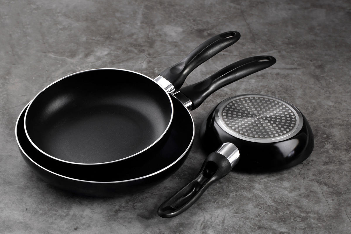 SAN IGNACIO Pfannenset NAVY BLACK schwarz Aluminium NAVY BLACK - schwarz - SAN IGNACIO