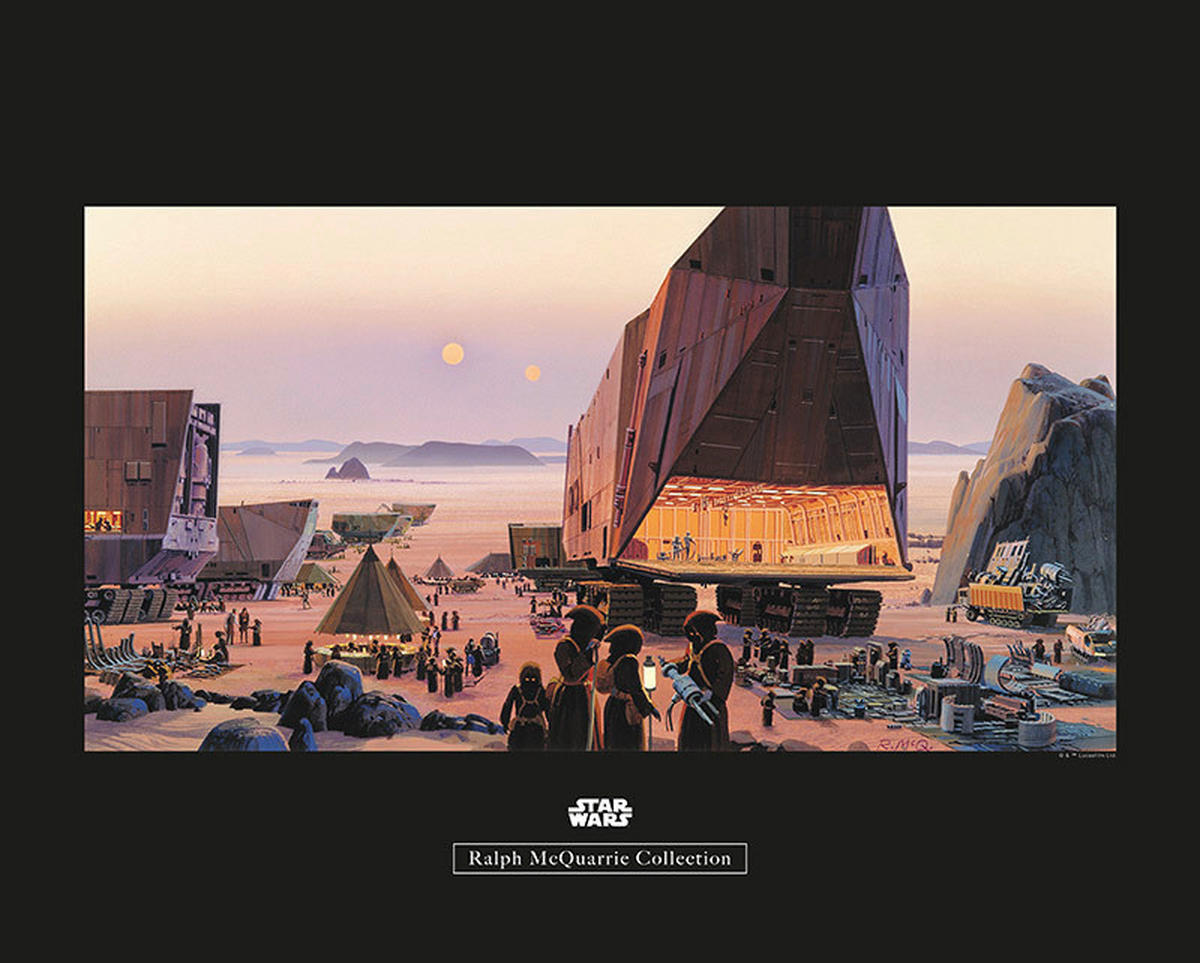 Komar Poster Star Wars Classic RMQ Java Market Star Wars B/L: ca. 50x40 cm Star Wars Classic RMQ Java Market - (50,00/40,00cm) - Komar
