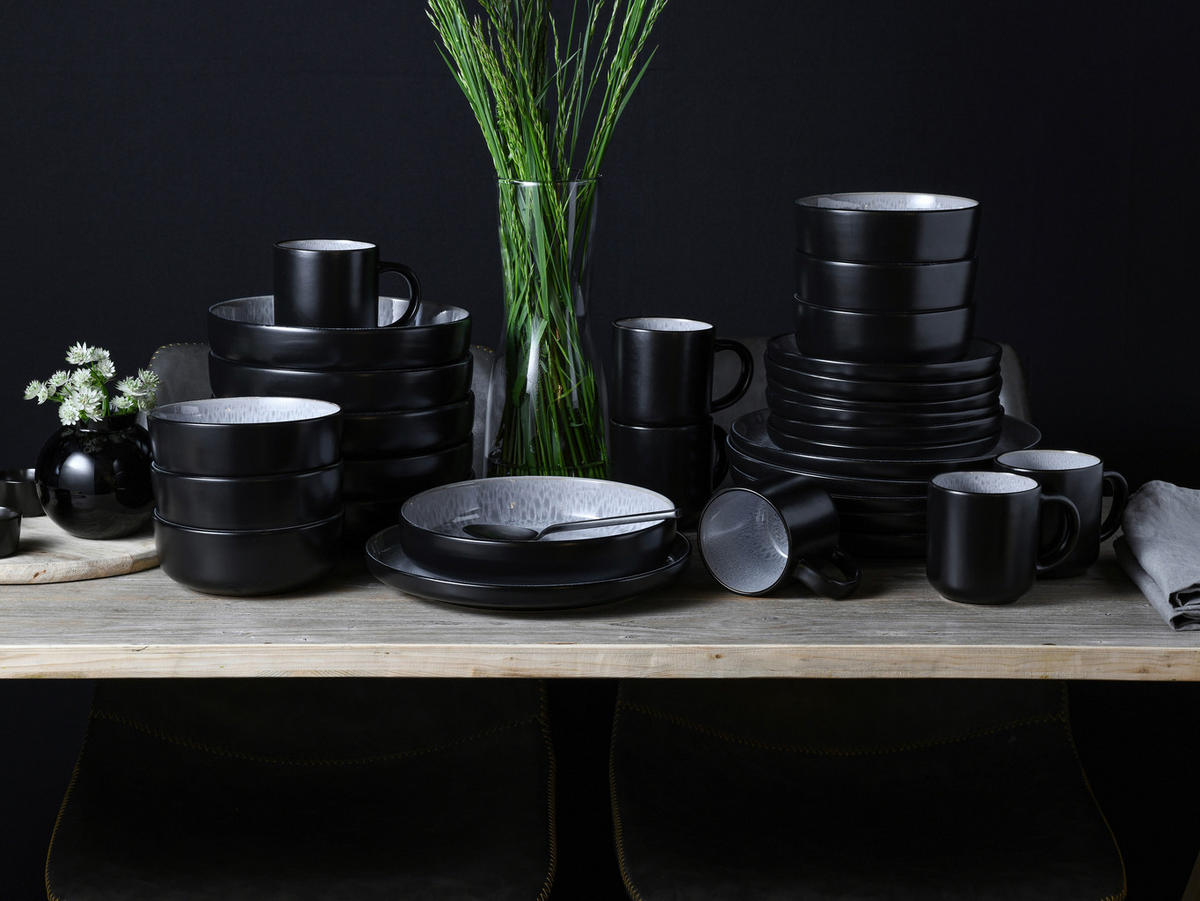 CreaTable Kombiservice Nordic Fjord Frost Nordic Fjord Frost - grau - CreaTable