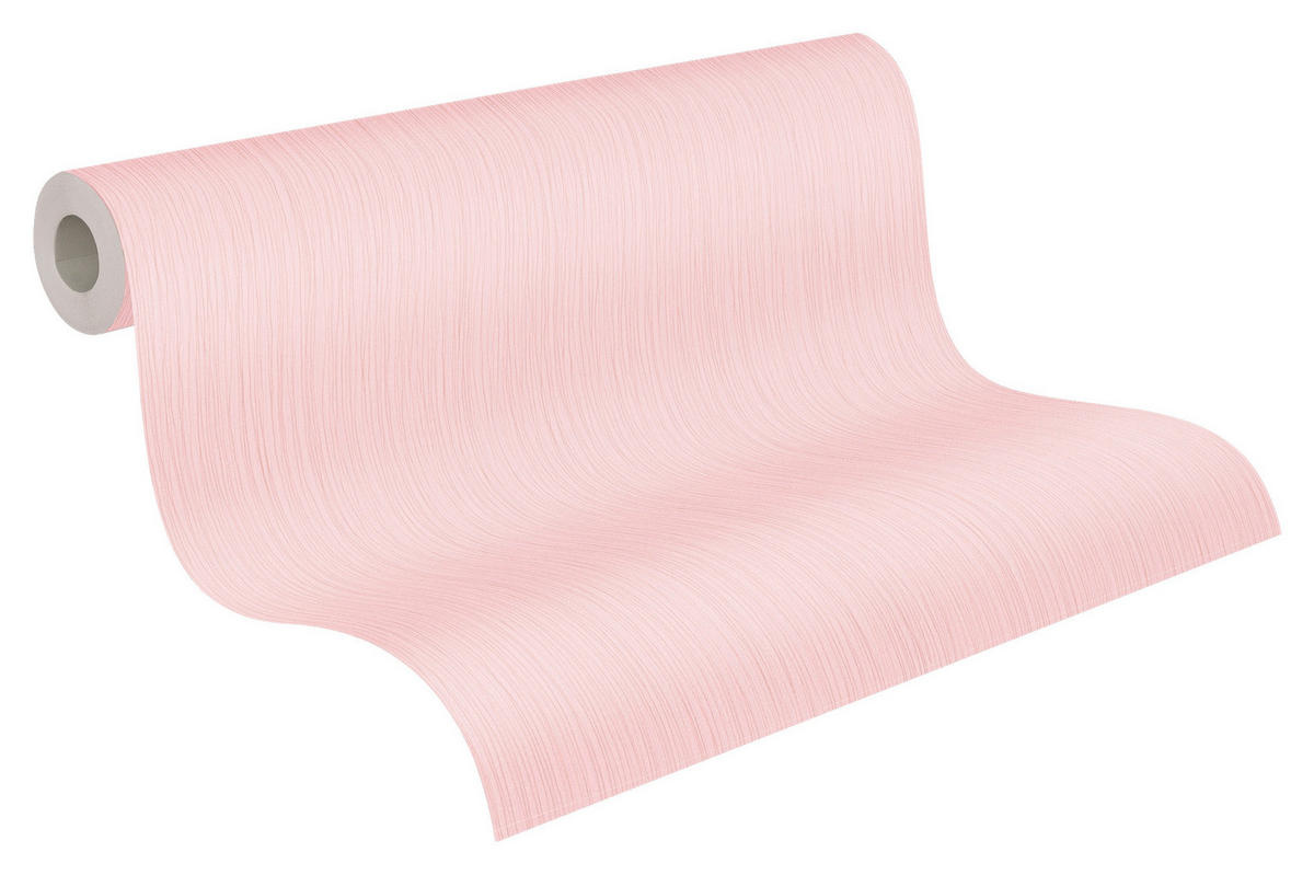 A.S.Creation Vliestapete Attractive Uni rosa B/L: ca. 53x1005 cm ▷ online  bei POCO kaufen