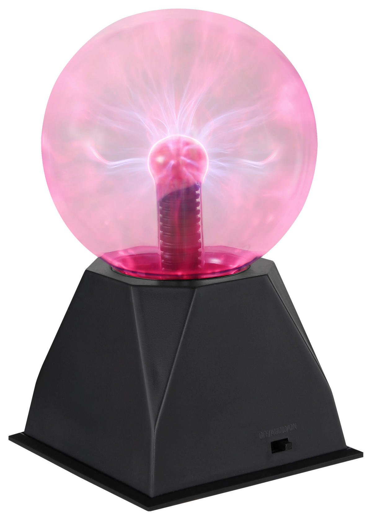 Tischleuchte schwarz Kunststoff H/D: ca. 20x12,7 cm LED-Tischleuchte_Plasmaleuchte - schwarz (12,70/20,00cm)