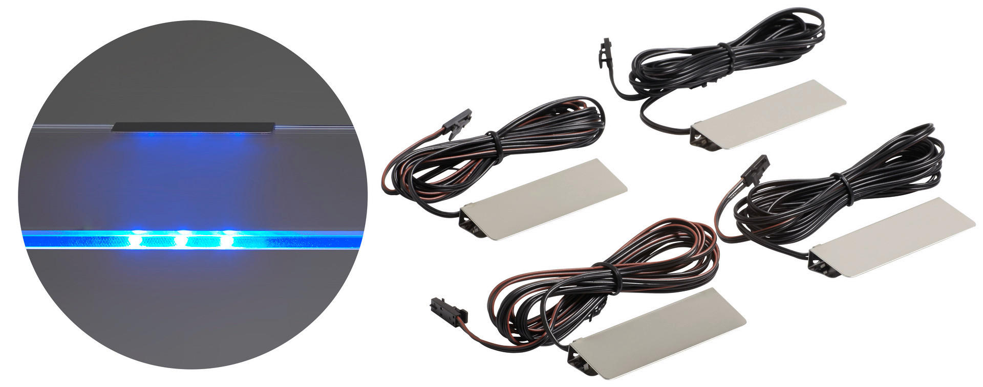 LED-Clips blau LED_Clips_4er 081774 - blau/silber
