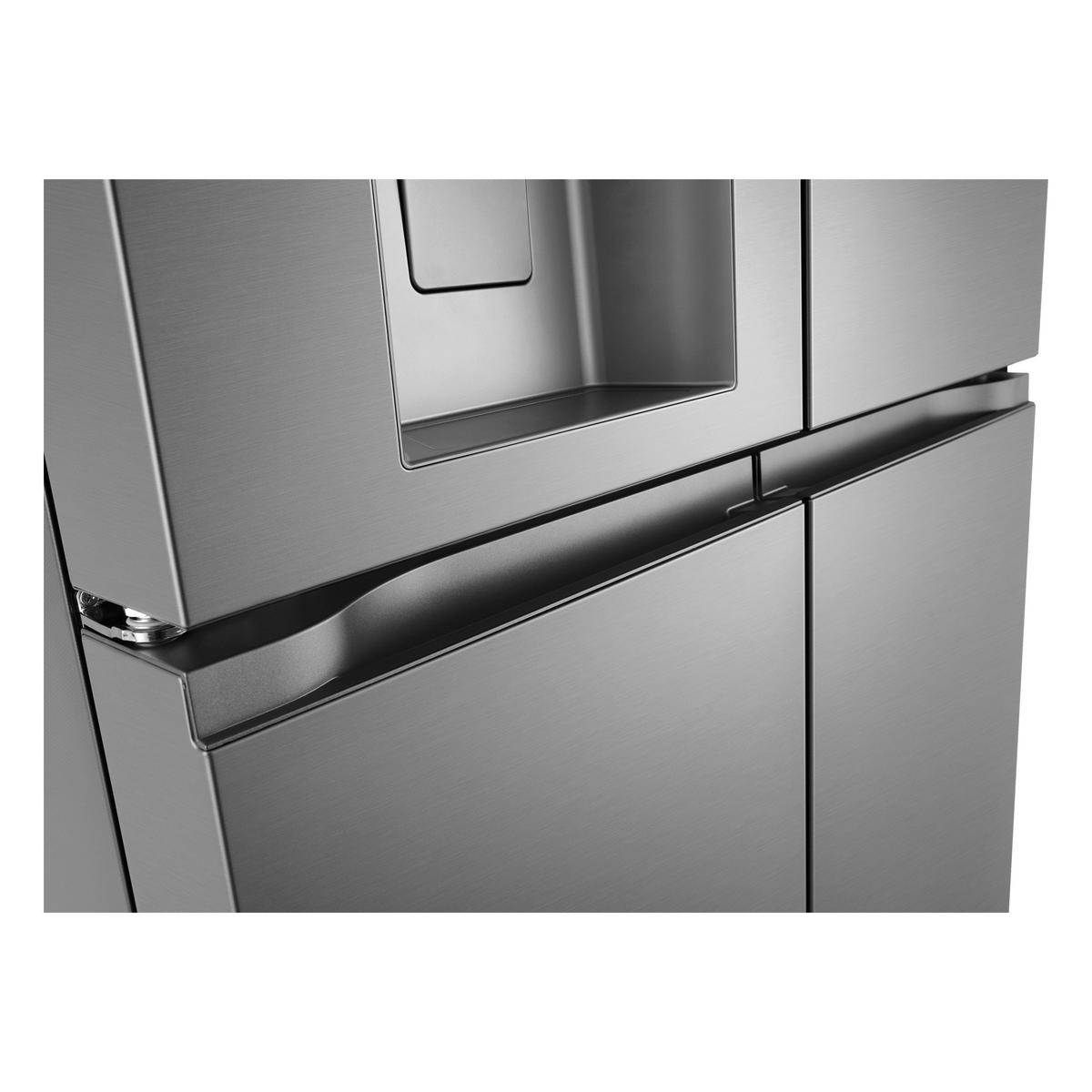 LG Multi Door GML960PYFE silber B/H/T: ca. 91,4x179,2x72,9 cm Multi-Door GML960PYFE - silber (91,40/179,20/72,90cm) - LG
