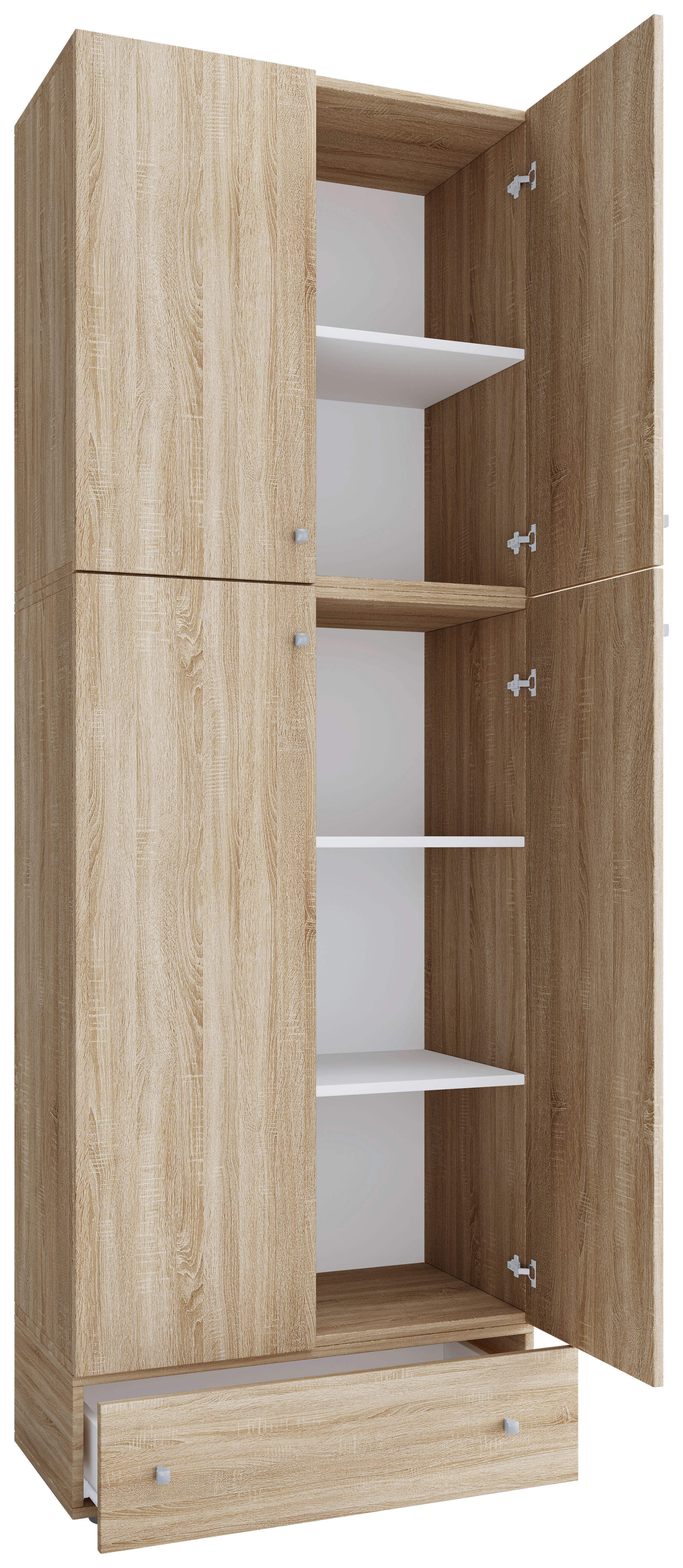 Kleiderschrank Lona Eiche Lona - Eiche - VCM Möbel