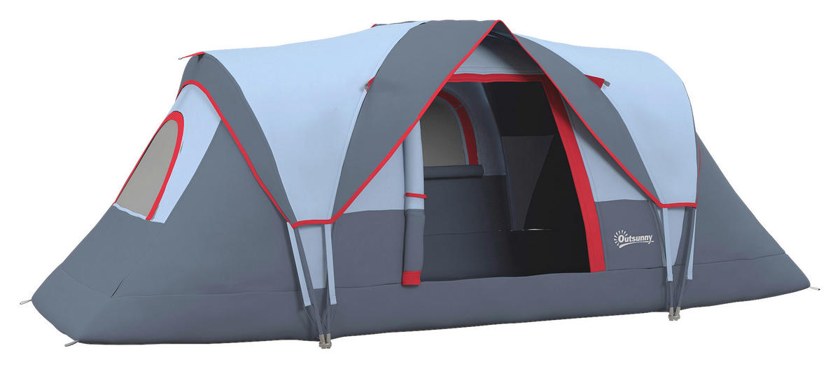 Outsunny Zelt grün Polypropylen B/H/L: ca. 230x455x180 cm Zelt - grün (180,00/230,00/455,00cm) - Outsunny