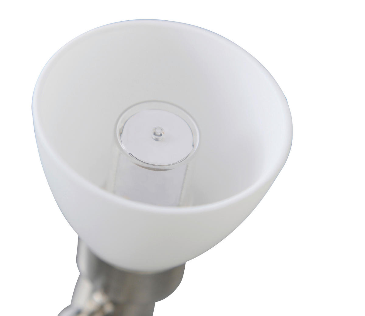 Näve Leuchten LED-Spot FELTRE mit G9 FELTRE NV1199450 stahlfarbig Metall Glas H/D: ca. 14x28 cm 3 Brennstellen LED Spot FELTRE mit G9 - stahlfarbig (28,00/14,00cm) - Näve Leuchten