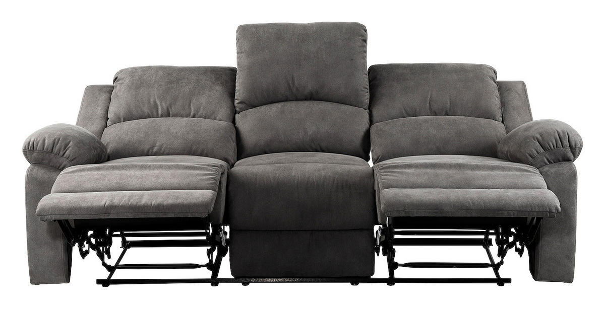 Sofa 3-2-1 anthrazit B/H/T: ca. 204x97x87 cm Dakota_3F-2F-1F_Sofa 3-2-1 - anthrazit (204,00/97,00/87,00cm)