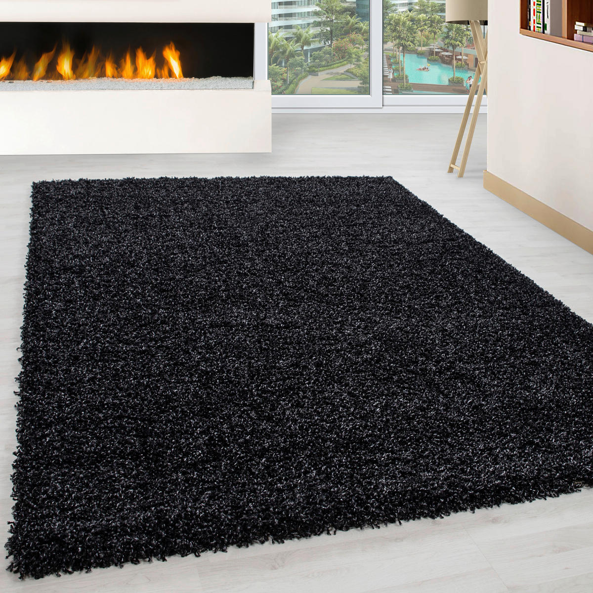 Ayyildiz Teppich LIFE anthrazit B/L: ca. 120x170 cm LIFE - anthrazit (120,00/170,00cm) - Ayyildiz