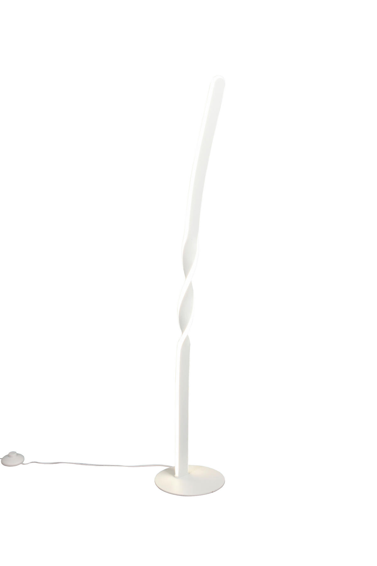 Reality LED Stehlampe Ginko mattschwarz Metall B/H/T: ca. 2x11x21,5 cm 1 Brennstellen Ginko - mattschwarz (2,00/11,00/21,50cm) - Reality