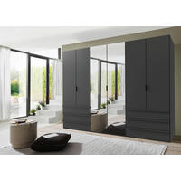 Kleiderschrank Oxford Graphit B/H/T: ca. 300x216x58 cm Oxford - Graphit (300,00/216,00/58,00cm)