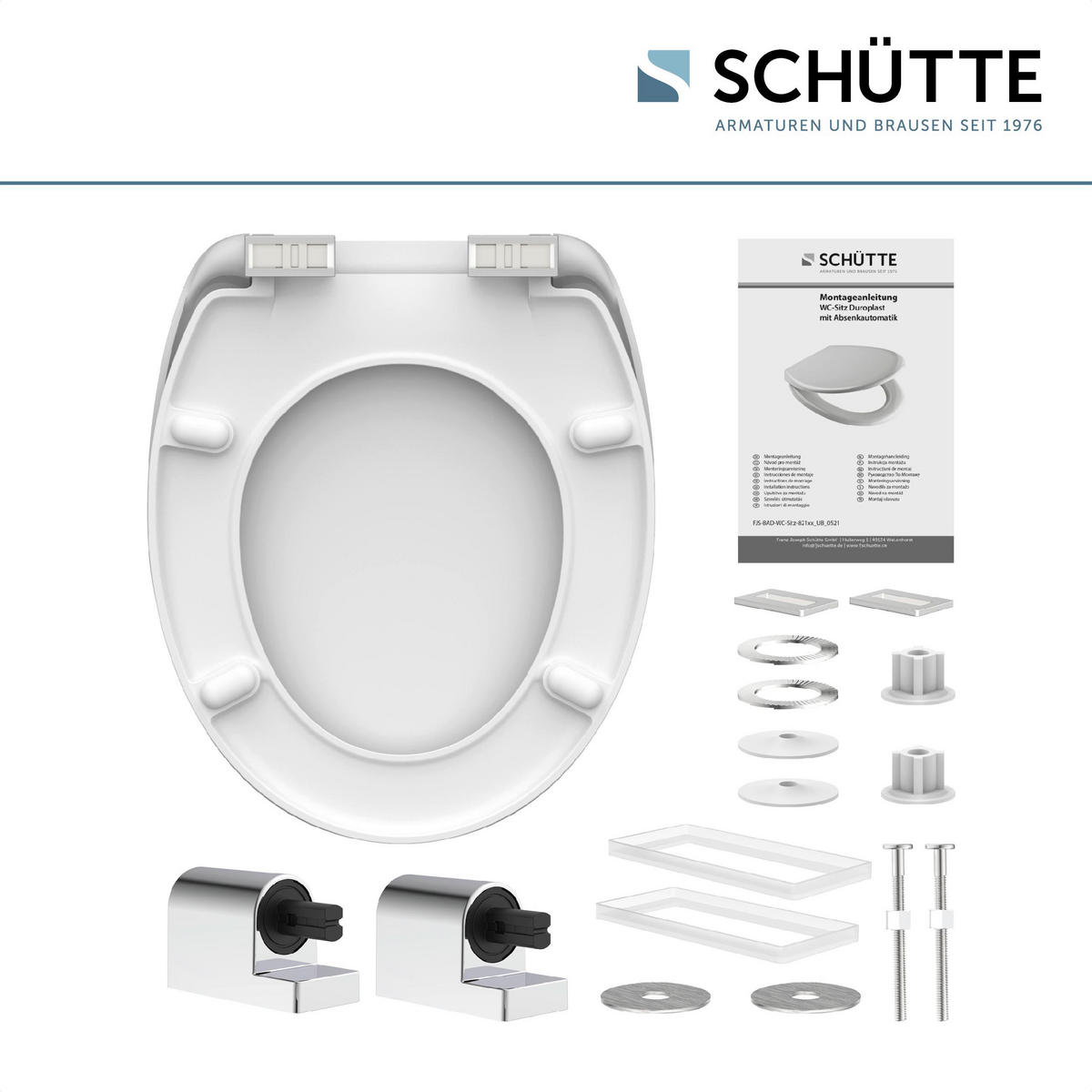 WC-Sitz LIGHTHOUSE Duroplast B/H/T: ca. 37,3x5,5x44,8 cm LIGHTHOUSE - (37,30/5,50/44,80cm) - SCHÜTTE