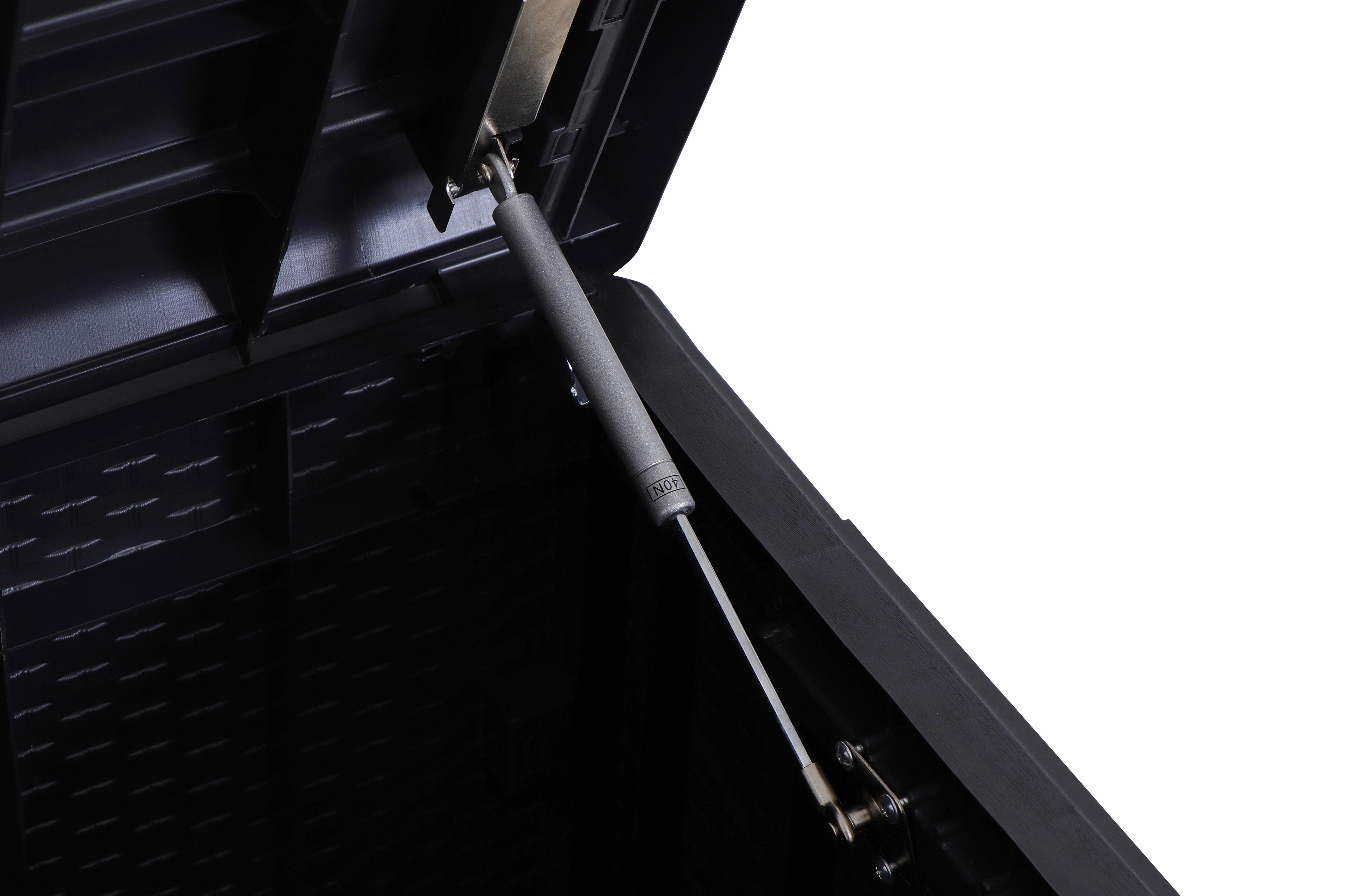 Thumbnail - TOOMAX Aufbewahrungsbox Portonovo anthrazit Kunststoff B/H/L: ca. 545x58,7x123,7 cm