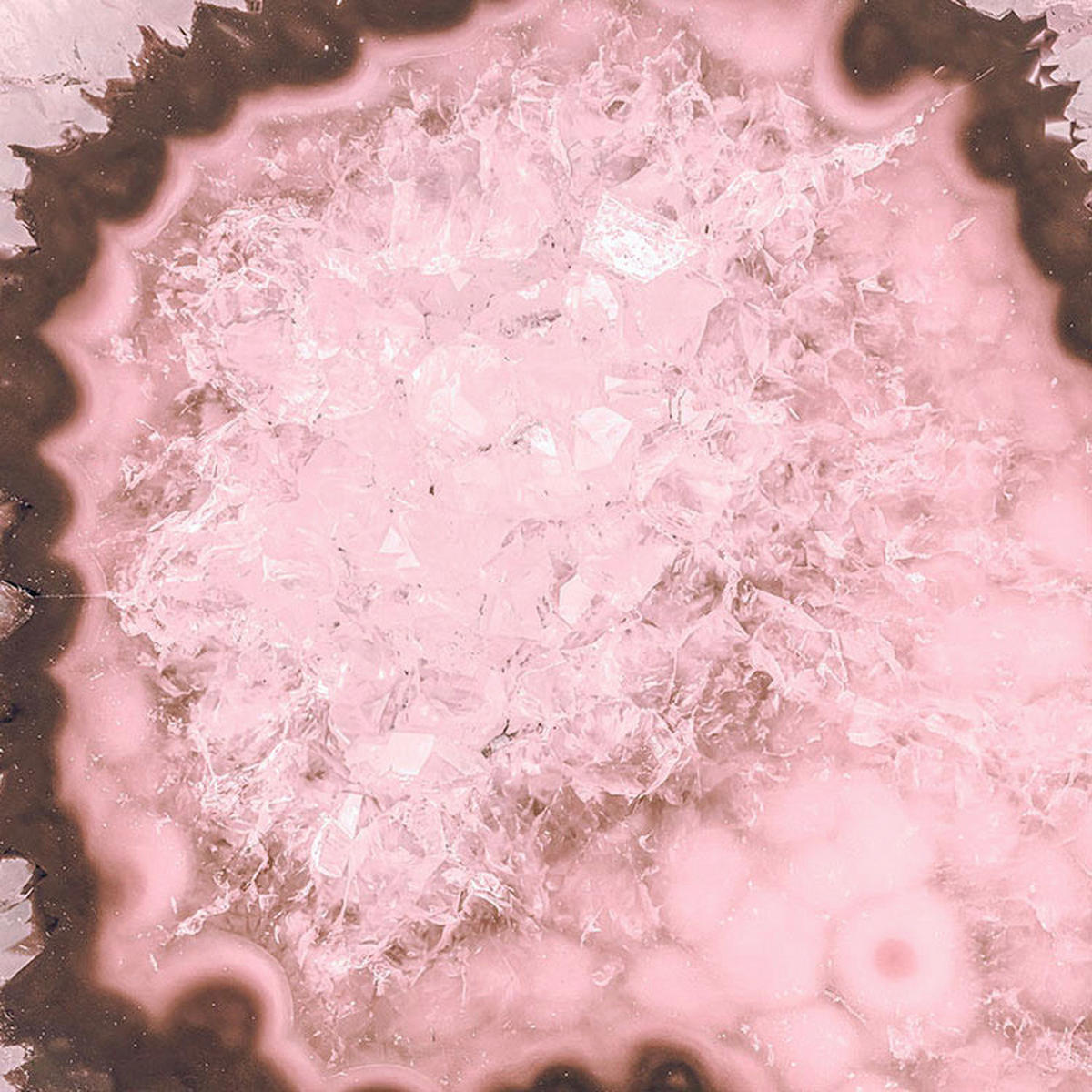 Komar Fototapete Geode B/L: ca. 300x280 cm Geode - (300,00/280,00cm) - Komar