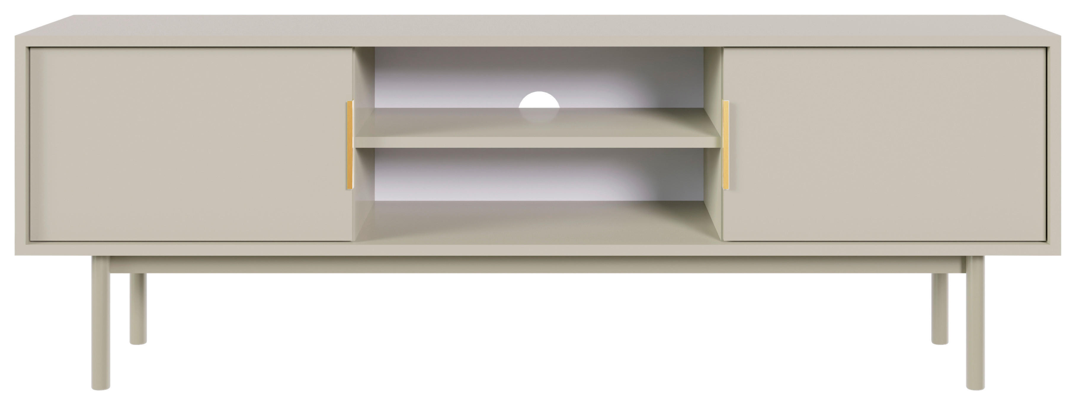 TV-Lowboard VIVA Cashmere B/H/T: ca. 154x53,5x39 cm VIVA - Cashmere (154,00/53,50/39,00cm) - WIPMEB