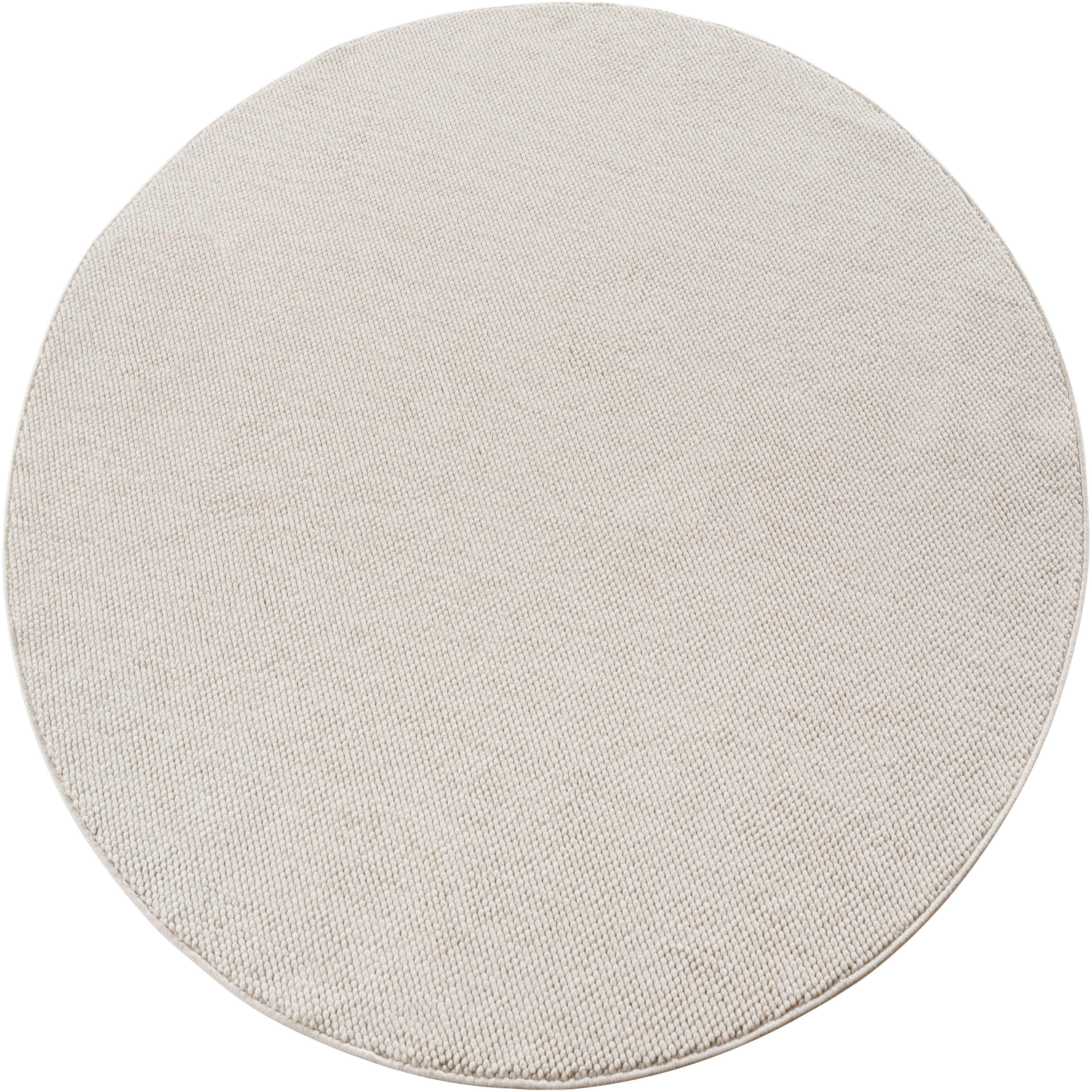 Ayyildiz Kurzflorteppich HELIX creme B/H/L: ca. 120x0,7x120 cm HELIX - creme (120,00/120,00/0,70cm) - Ayyildiz
