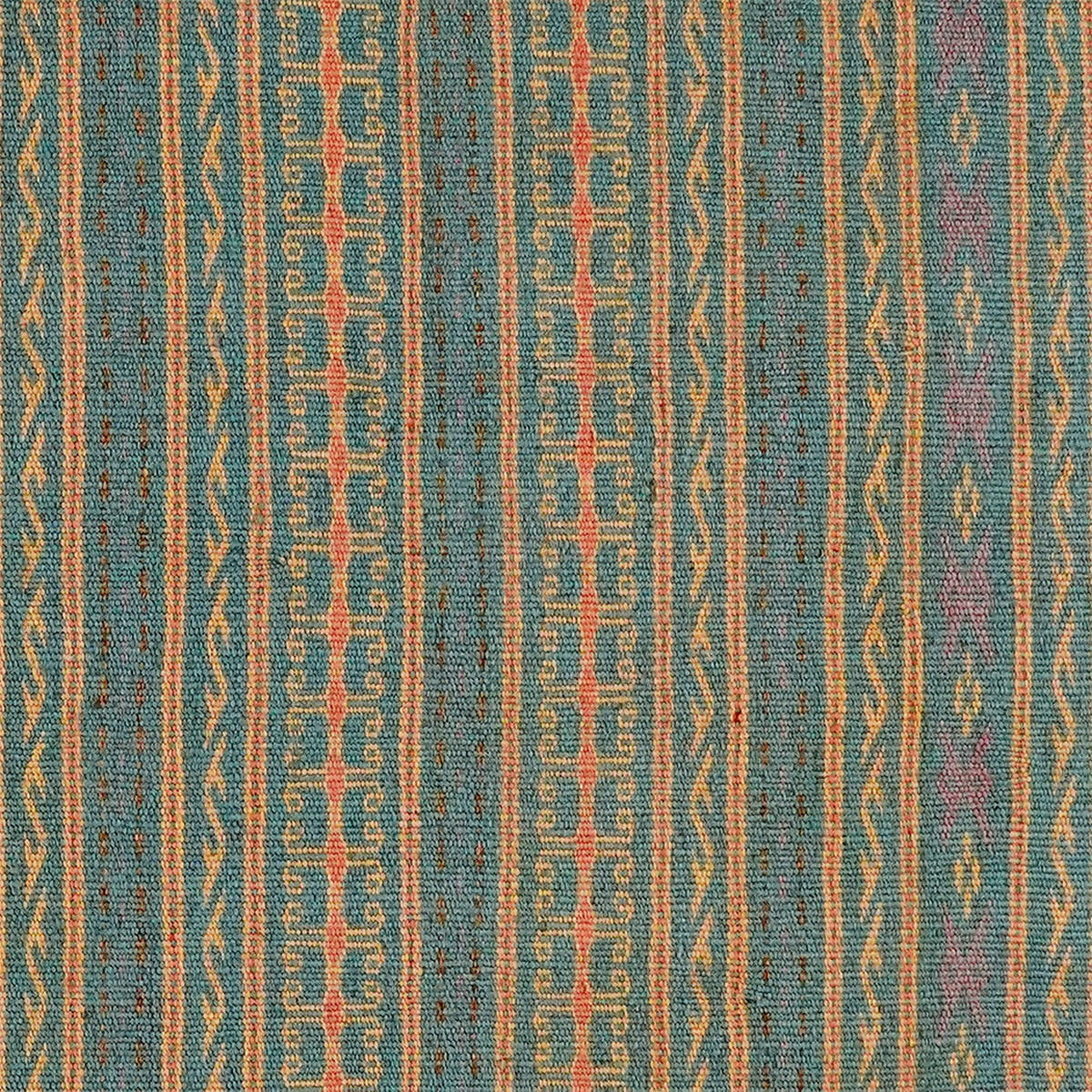 PersaTepp Teppich Kelim Kordi blau B/L: ca. 81x128 cm Kelim Kordi - blau (81,00/128,00cm) - PersaTepp