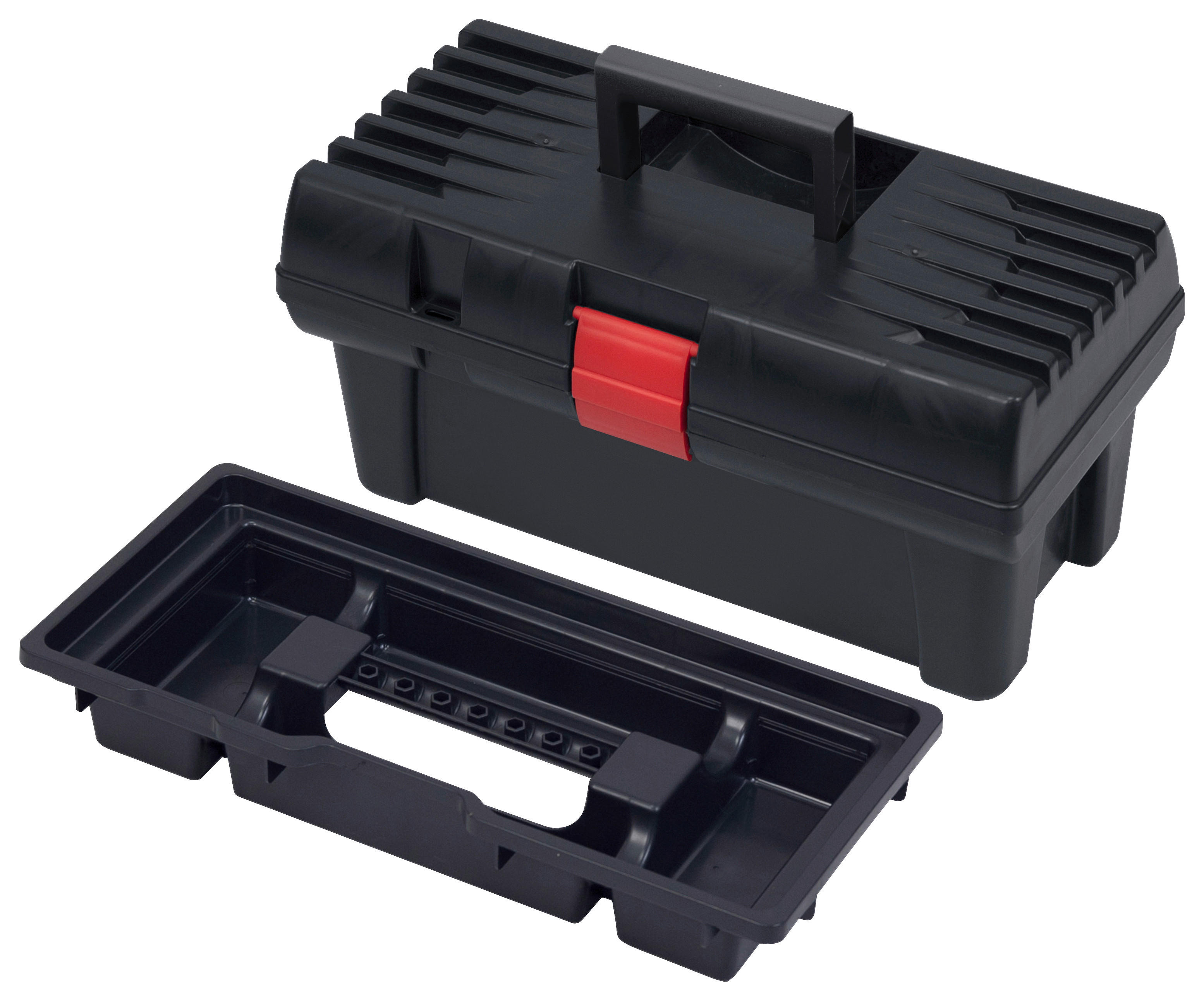 Werkzeugkoffer schwarz B/H/L: ca. 22,6x20x41,5 cm Werkzeugkoffer_16" - schwarz (41,50/22,60/20,00cm)