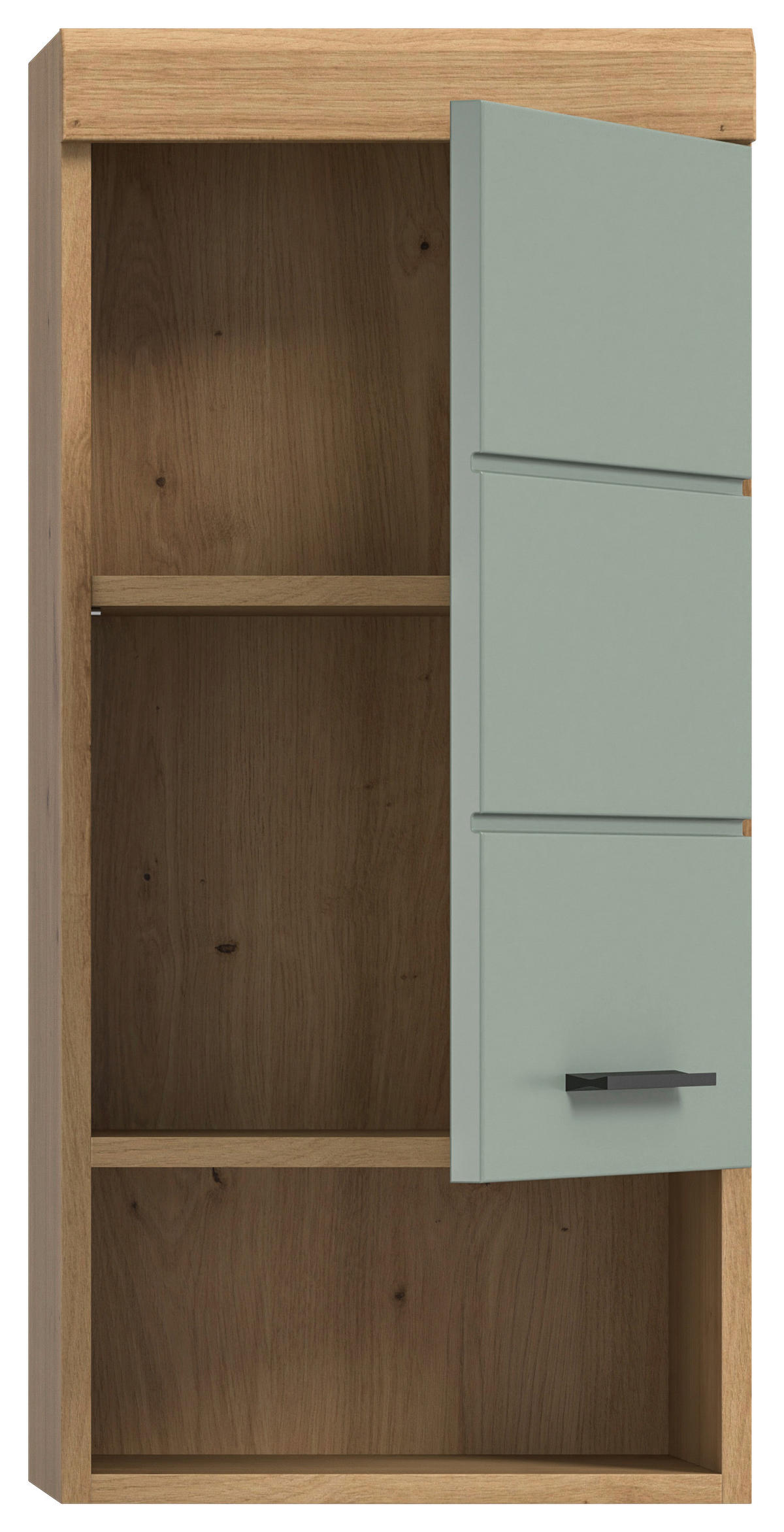 Badhängeschrank Scout Eiche Artisan Nachbildung salbei Nachbildung B/H/T: ca. 37x79x24 cm Scout - Eiche/salbei (37,00/79,00/24,00cm) - xonox.home