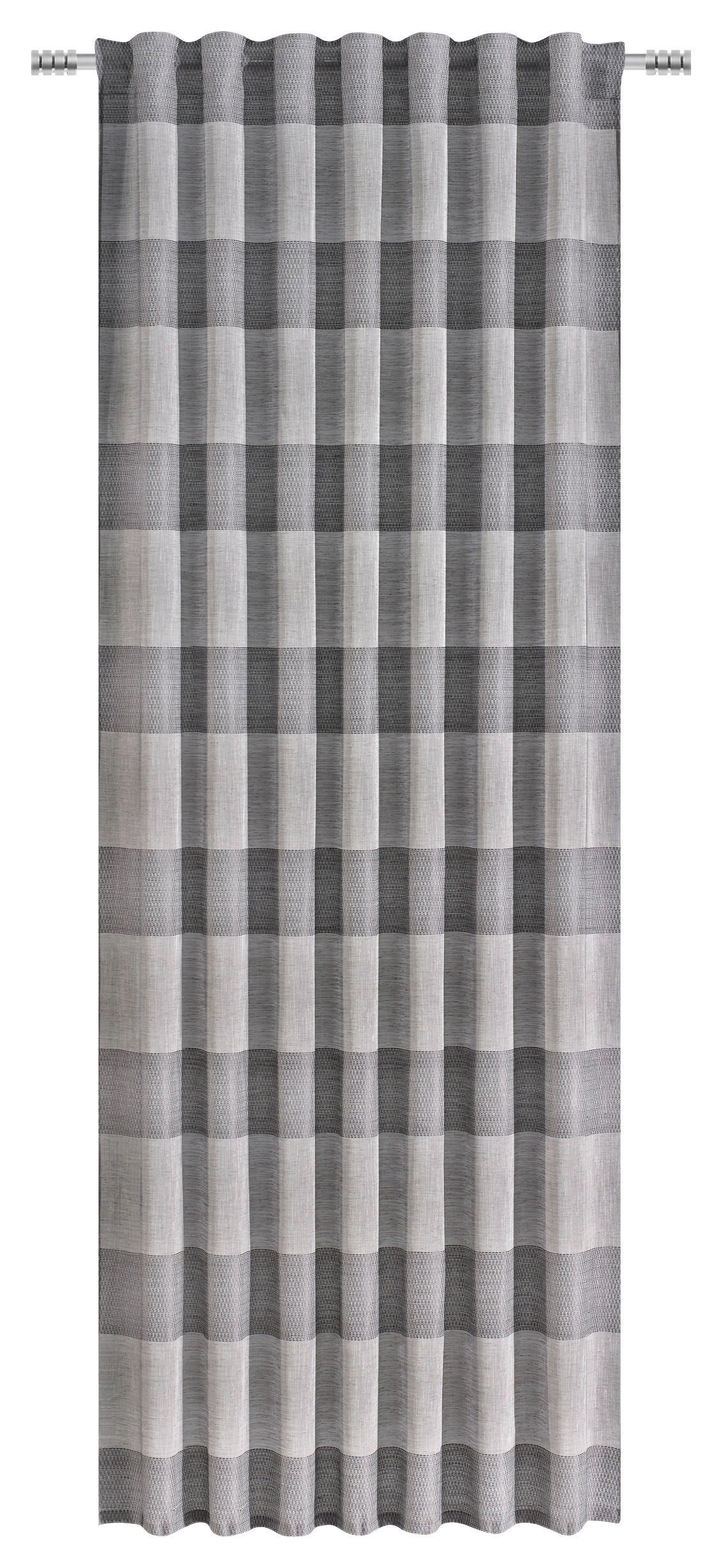 Kombivorhang Andrea grau B/H: ca. 140x245 cm Andrea - grau (140,00/245,00cm) - POCOline