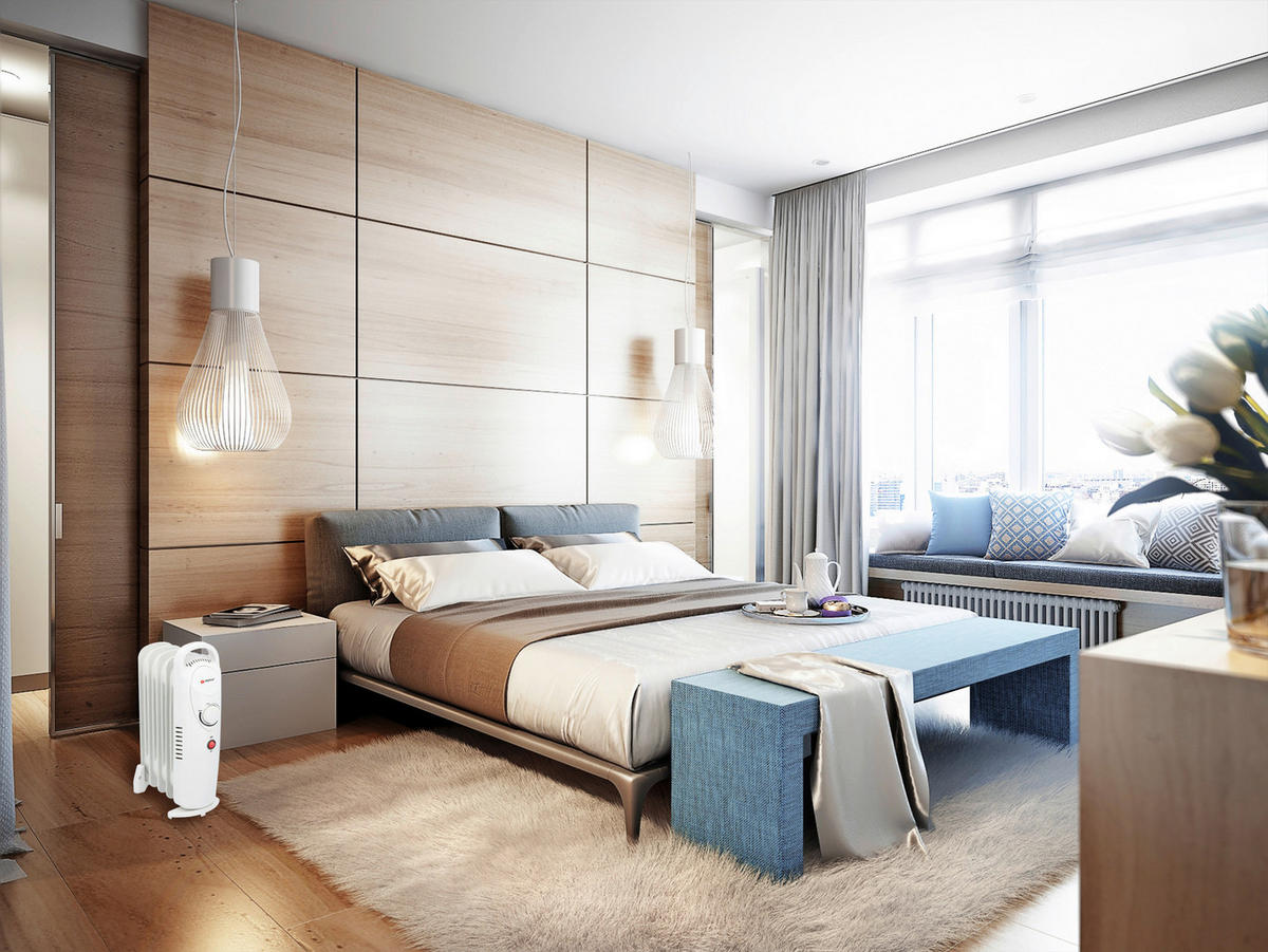 Ölradiator weiß Metall B/H/T: ca. 23x38x13,5 cm ca. 650 W Ölradiator - weiß (23,00/38,00/13,50cm)