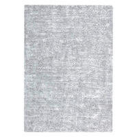 Kayoom Kurzflorteppich Etna 110 silber B/H/L: ca. 80x0,9x150 cm Etna 110 - silber/grau (150,00/80,00/0,90cm) - Kayoom