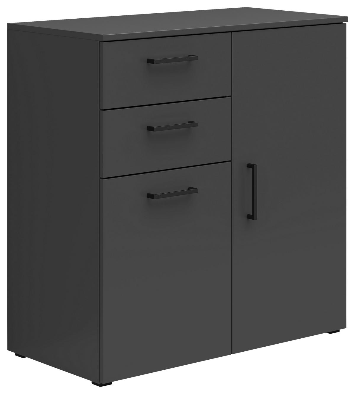 Kommode Multi-Stauraum Typ 26 anthrazit B/H/T: ca. 80x83x40 cm Multi-Stauraum Typ 26 - anthrazit (80,00/83,00/40,00cm)