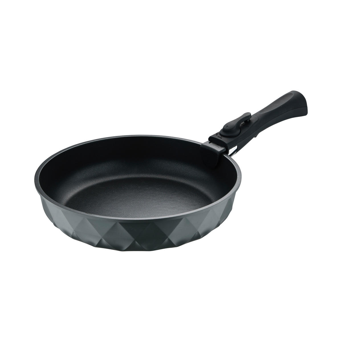 BERGNER Bratpfannenset CLICK & COOK CLICK & COOK - schwarz - BERGNER