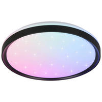 Reality Leuchten LED-Deckenleuchte mattschwarz B/L: ca. 7x39 cm LED-Deckenleuchte_Solit - mattschwarz (7,00/39,00cm) - Reality Leuchten