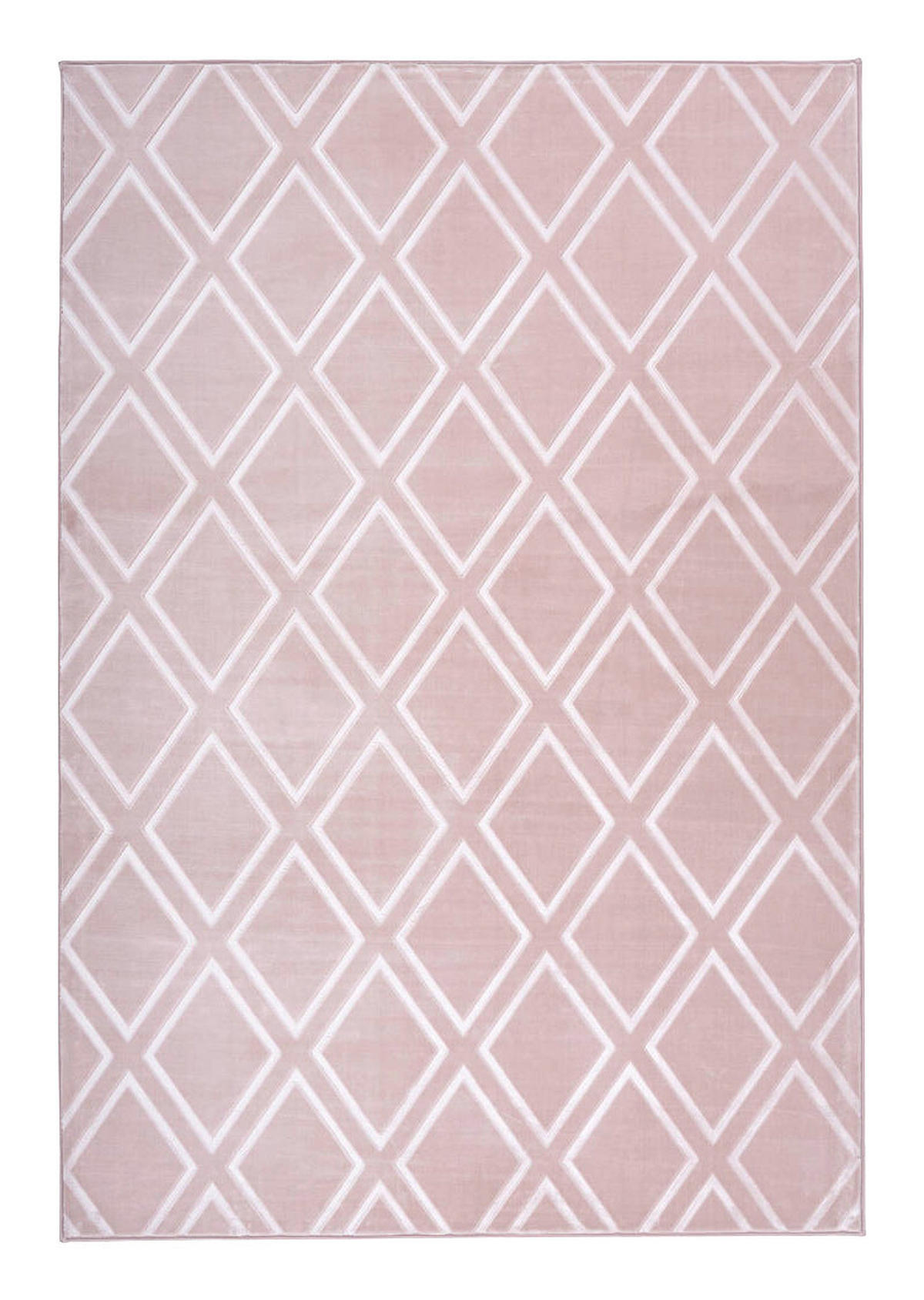 360Living Teppich Monroe rosa B/L: ca. 80x150 cm Monroe - rosa (80,00/150,00cm) - 360Living