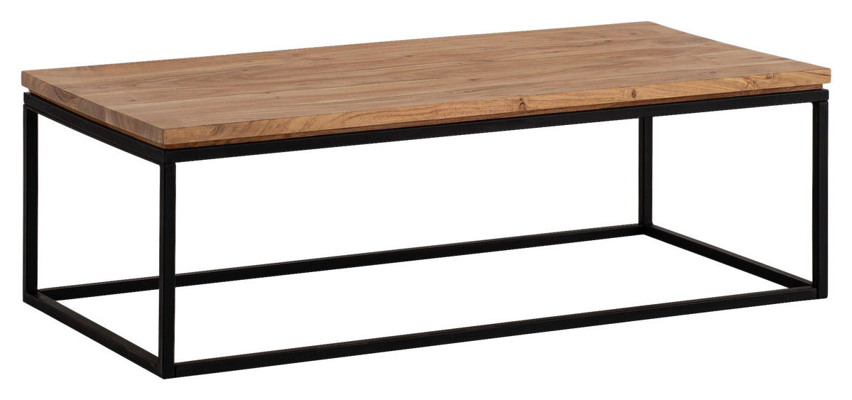 Couchtisch braun B/H/T: ca. 120x40x60 cm Couchtisch - braun (120,00/40,00/60,00cm) - Wohnling