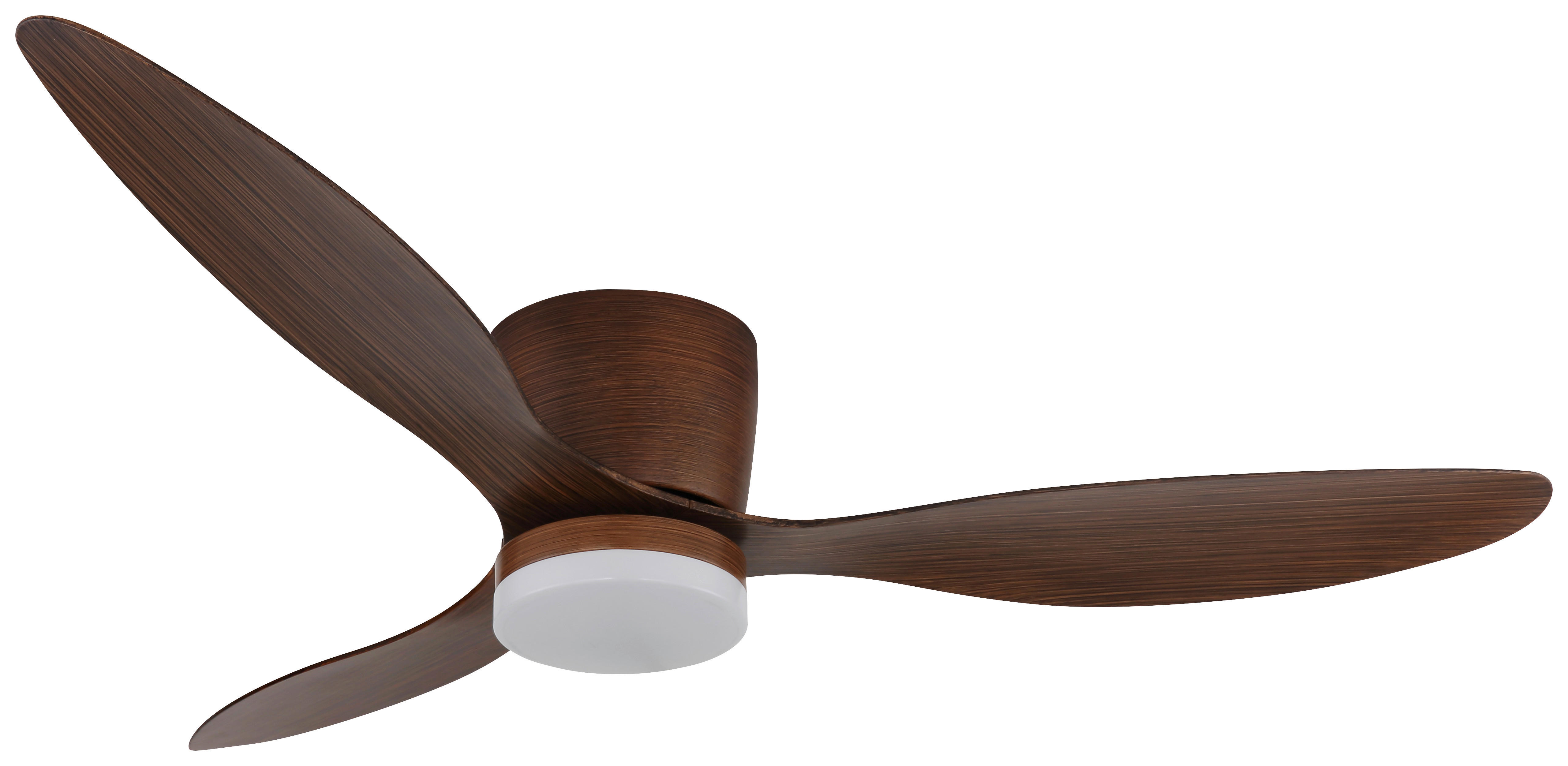 GLOBO Deckenventilator grau B/H/L: ca. 30,5x24x65 cm max. 30 W Deckenventilator-Armando - grau (65,00/30,50/24,00cm) - GLOBO