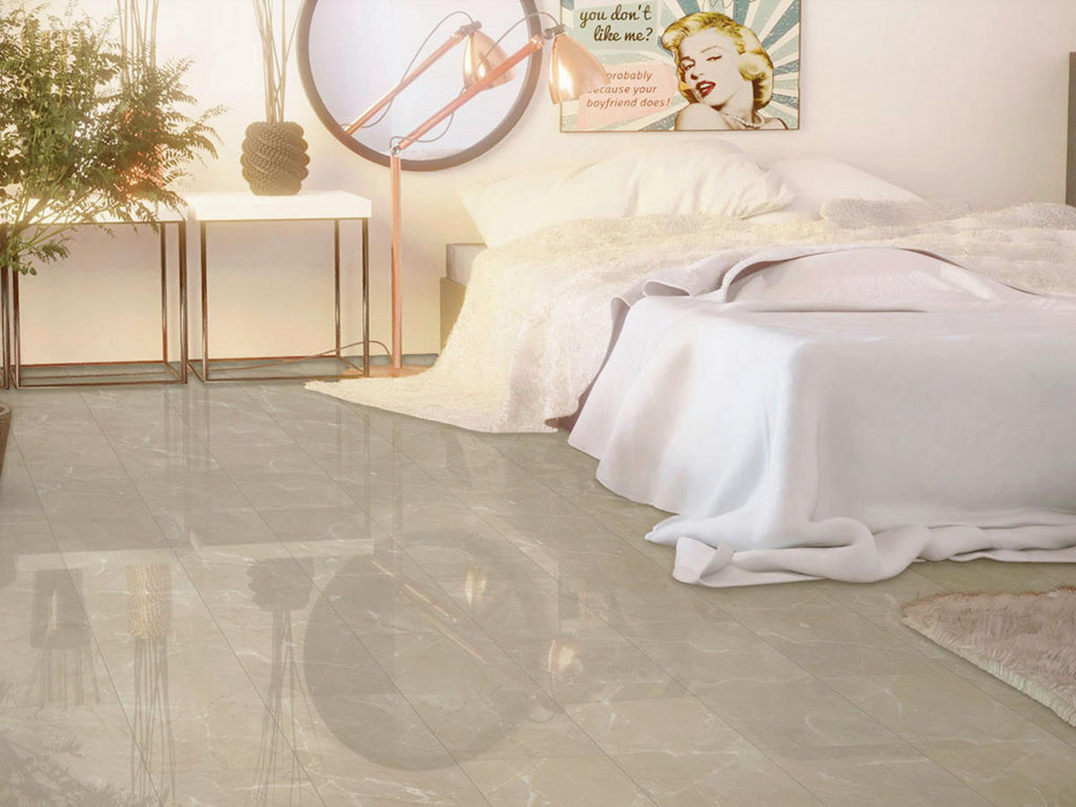 Jangal Laminatboden Bottocino hell ca.2,592 m² im Paket  B/L: ca. 40x81 cm pro Paket Bottocino hell ca.2,592 m² im Paket - (40,00/81,00cm) - Jangal