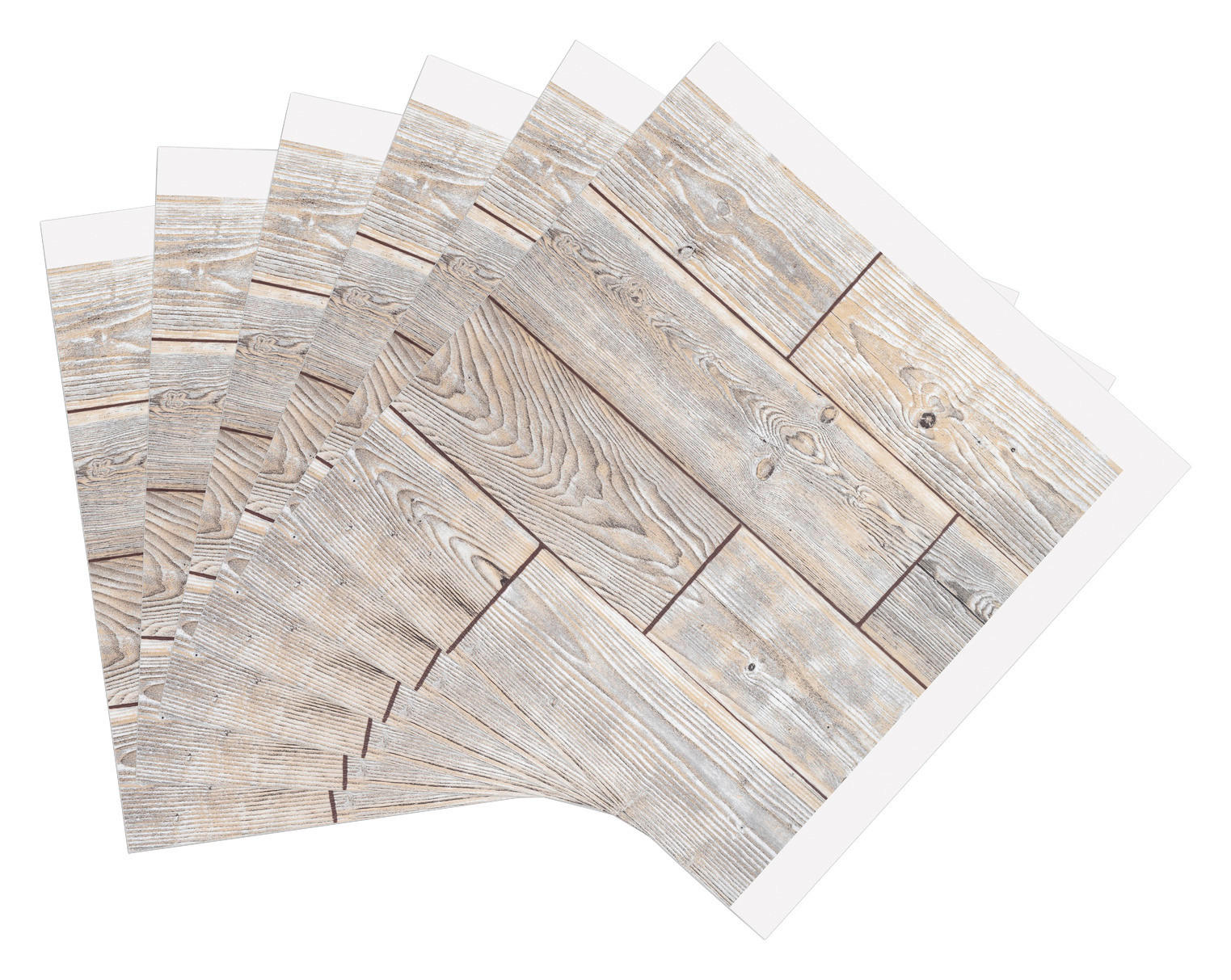 d-c-fix Wandfliese selbstklebend Holzoptik B/L: ca. 30,5x30,5 cm Wandfliese_selbstklebend 6Stck. - (30,50/30,50cm) - d-c-fix