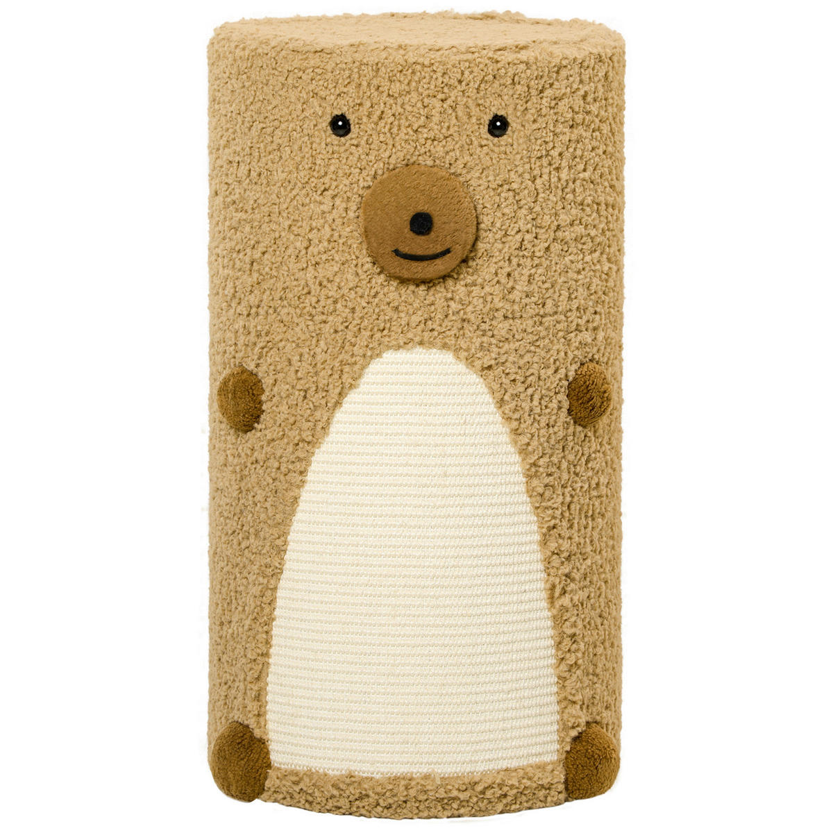 PawHut Katzen-Zubehör braun Edelstahl B/H/L: ca. 35x35x66 cm Katzenturm - braun (66,00/35,00/35,00cm) - PawHut