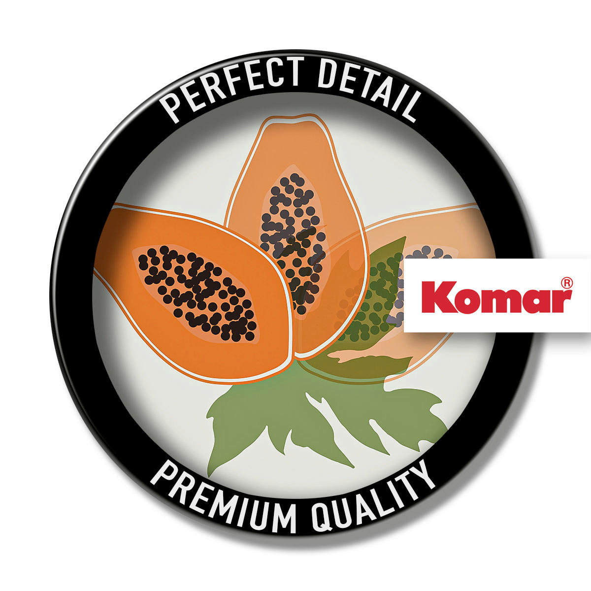 Komar Poster Cultivated Papaya Pflanzen B/L: ca. 40x50 cm Cultivated Papaya - (40,00/50,00cm) - Komar