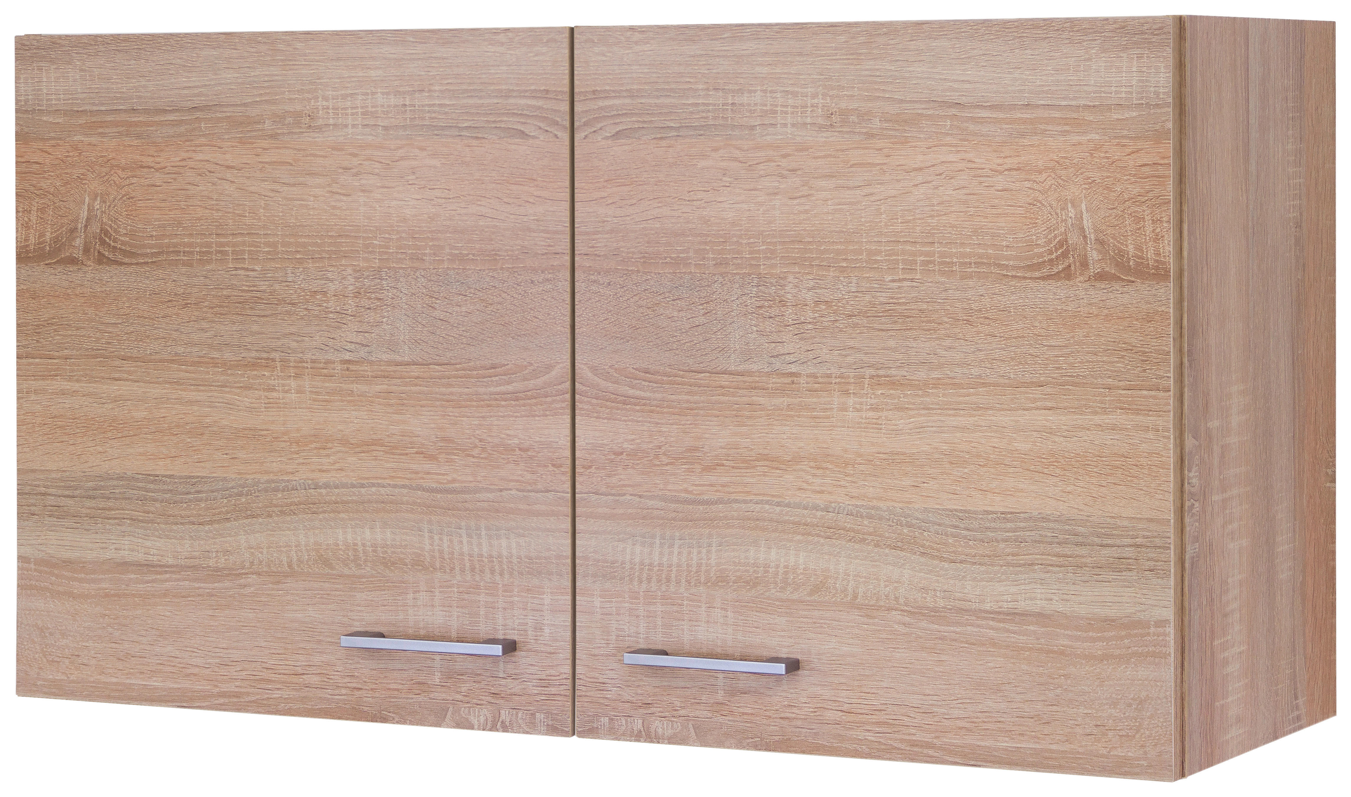 Hängeschrank Samoa weiß Eiche Nachbildung B/H/T: ca. 100x54,8x32 cm Samoa - Eiche/weiß (100,00/54,80/32,00cm) - Flex-Well