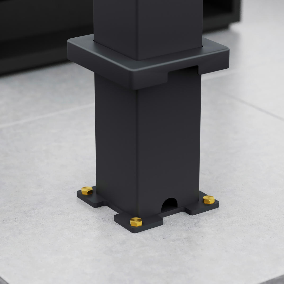 Paragon Outdoor Pergola Grand Tuscan anthrazit Aluminium B/H/L: ca. 599x256x370 cm Grand Tuscan - anthrazit (370,00/599,00/256,00cm) - Paragon Outdoor