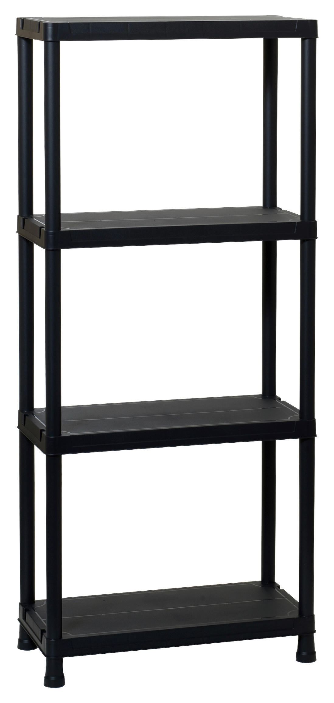Toomax Steckregal schwarz B/H/T: ca. 60x138x30 cm Steckregal_Universal 138cm hoch - schwarz (60,00/138,00/30,00cm) - Toomax