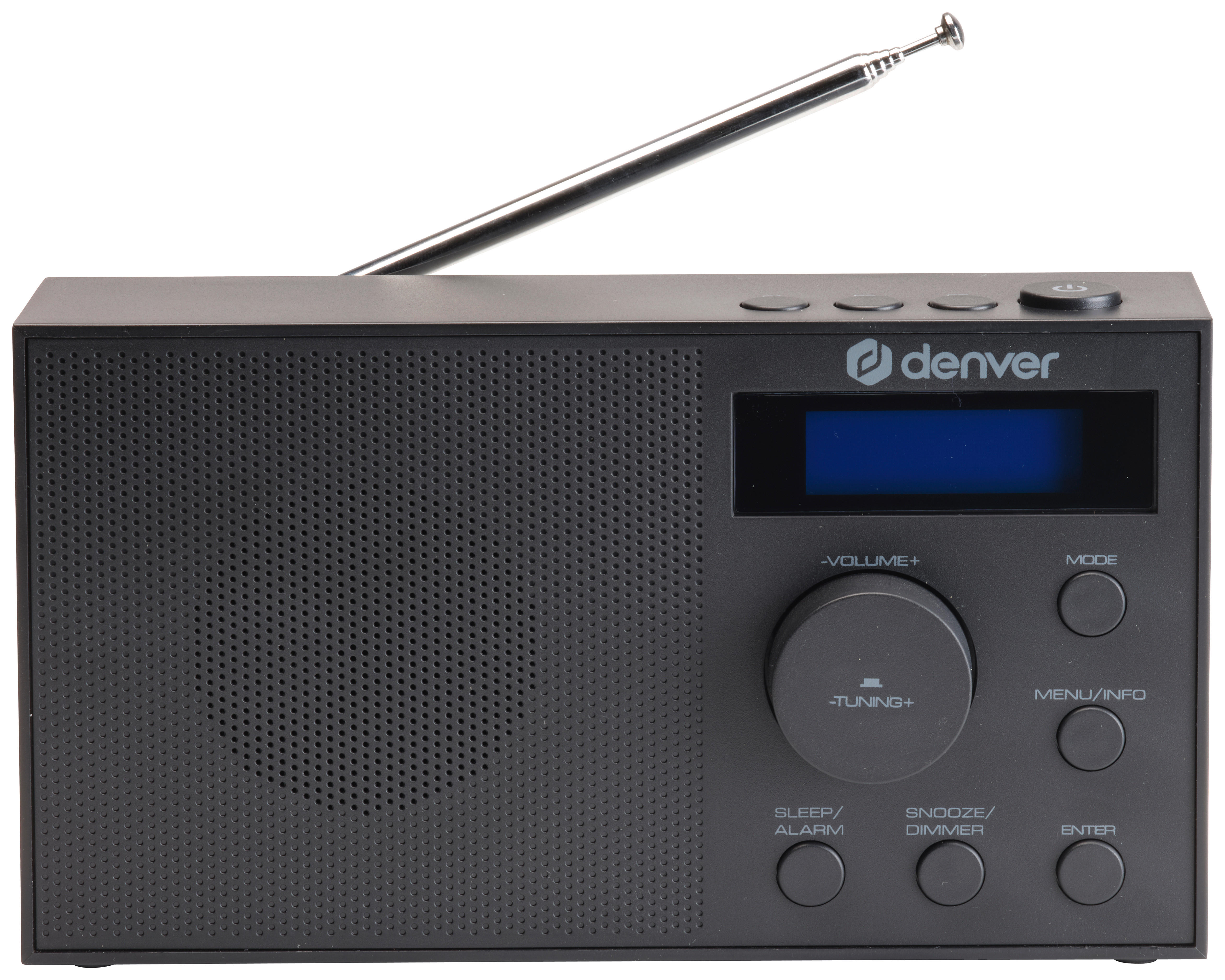 Denver DAB+ Radio DAB-51B schwarz DAB-51B - schwarz (18,00/10,00/5,00cm) - Denver