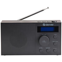 Denver DAB+ Radio DAB-51B schwarz DAB-51B - schwarz (18,00/10,00/5,00cm) - Denver