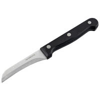 NIROSTA Gemüsemesser schwarz Edelstahl L: ca. 18 cm Gemüsemesser_Mega - schwarz (18,00cm) - NIROSTA