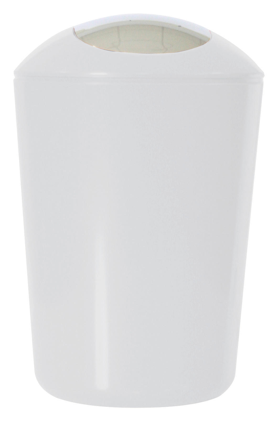 Schwingdeckeleimer weiß Kunststoff H/D: ca. 30x20 cm ca. 5 l Schwingdeckeleimer weiß - weiß (20,00/30,00cm) - Axentia