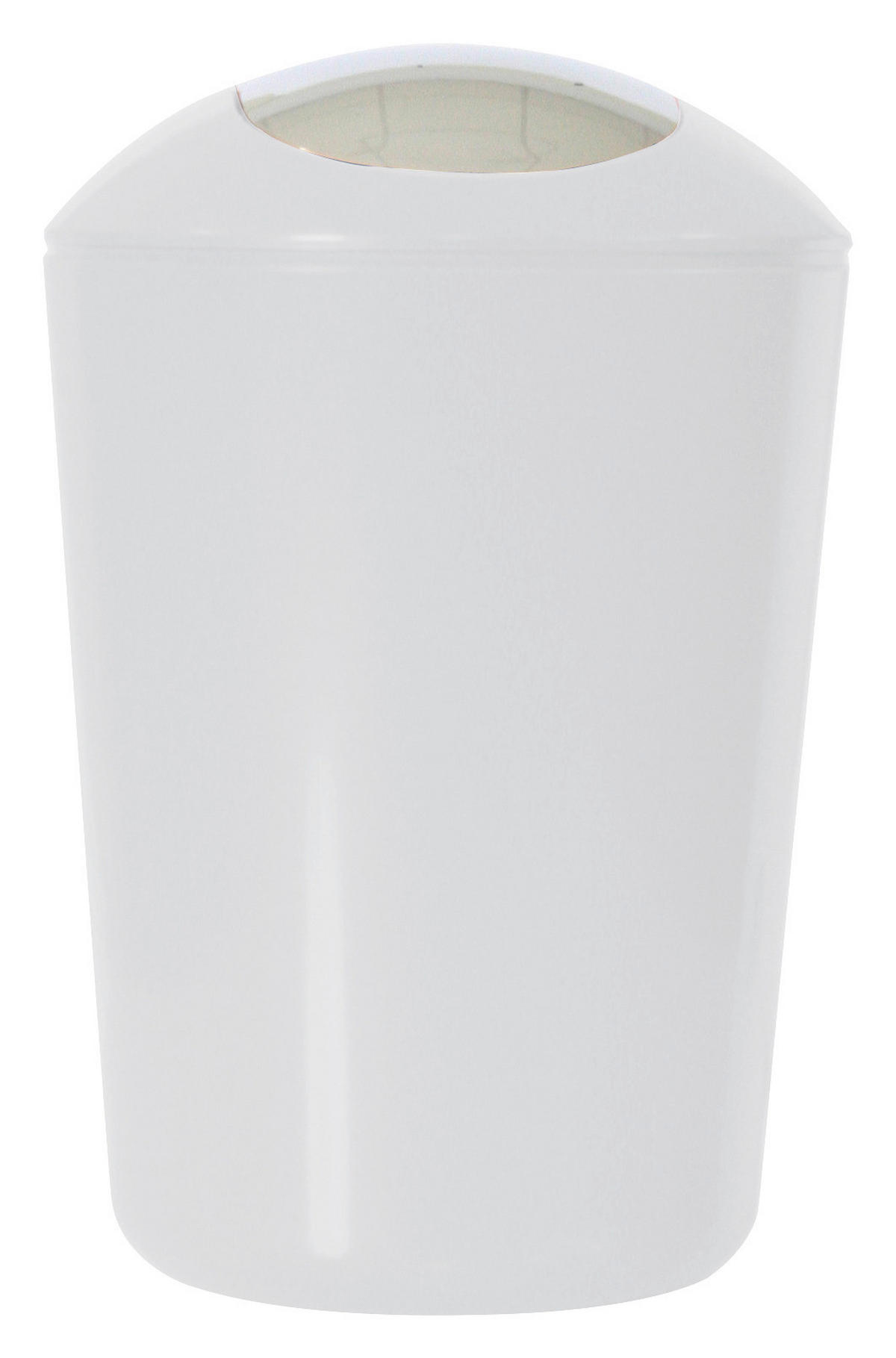 Schwingdeckeleimer weiß Kunststoff H/D: ca. 30x20 cm ca. 5 l Schwingdeckeleimer weiß - weiß (20,00/30,00cm) - Axentia