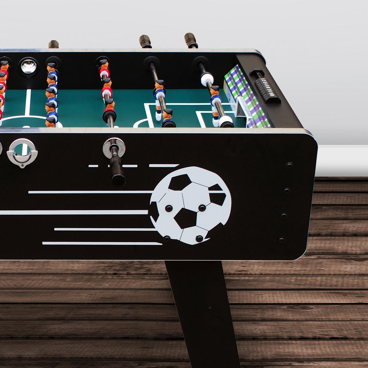 Cougar Kickertisch Arena B/H/L: ca. 75x88x141 cm Arena - schwarz (141,00/75,00/88,00cm) - Cougar