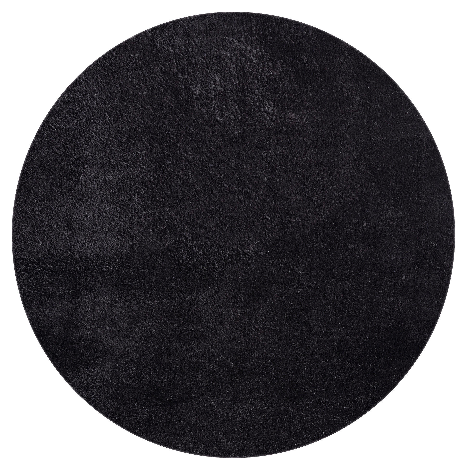 Teppich Loft schwarz D: ca. 120 cm Loft - schwarz (120,00cm)