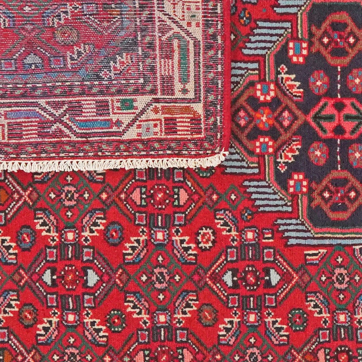 PersaTepp Teppich Assadabad rot B/L: ca. 105x151 cm Assadabad - rot (105,00/151,00cm) - PersaTepp