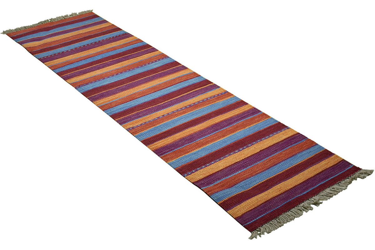 Teppich multicolor B/L: ca. 55x198 cm Teppich Kelim Gashgai - multicolor (55,00/198,00cm)