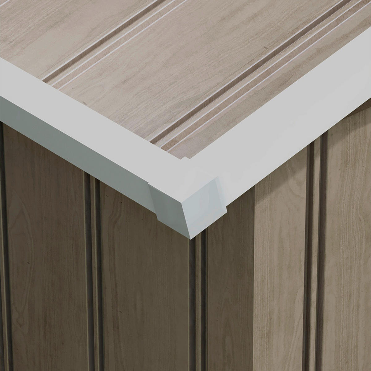 Outsunny Gerätehaus braun B/H/L: ca. 195x192x277 cm Gerätehaus - braun (277,00/195,00/192,00cm) - Outsunny